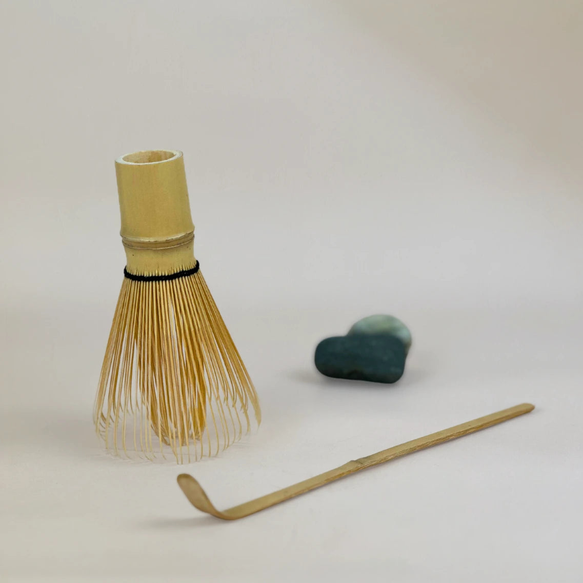 Bambus Matcha Besen und Bambus Matcha Löffel