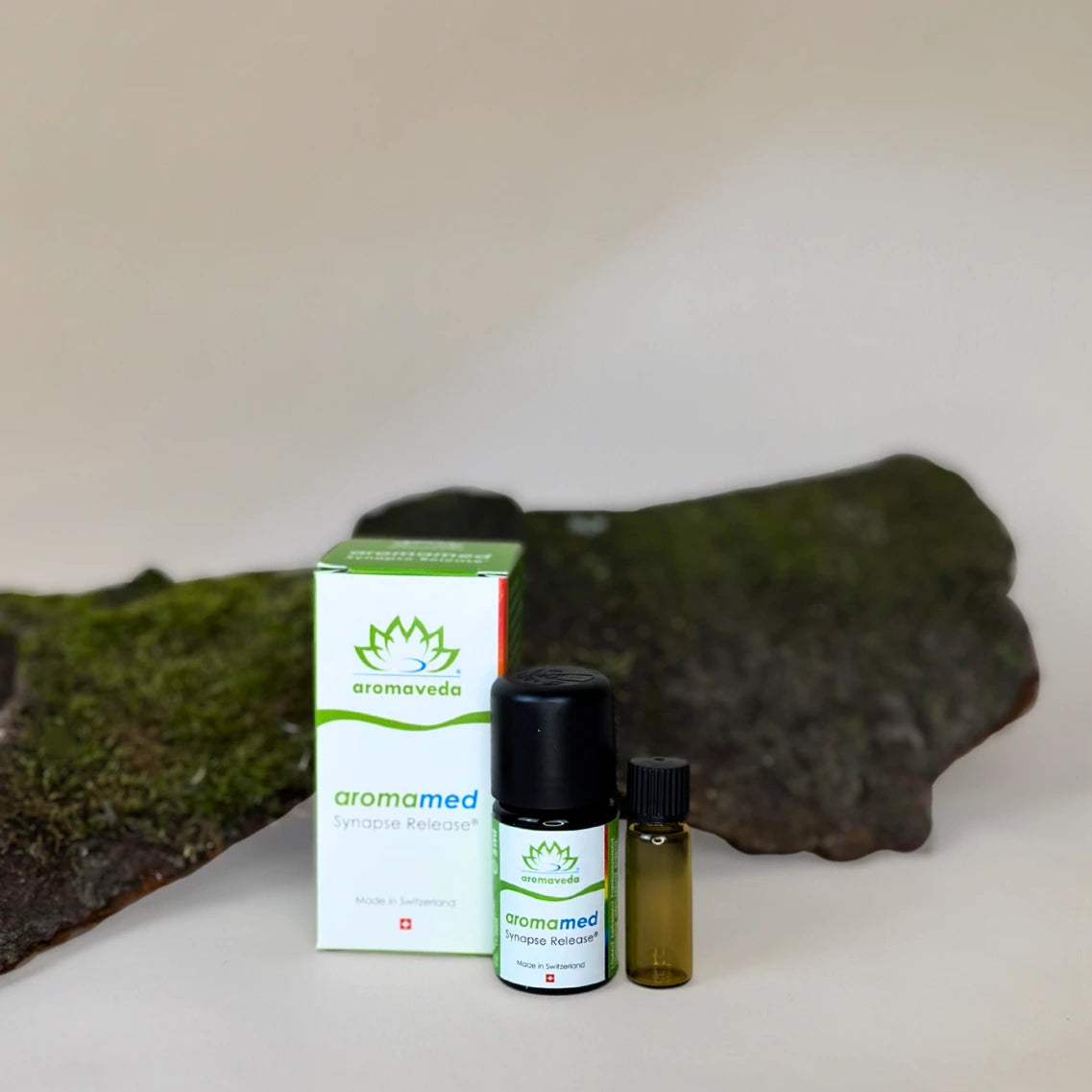 Hosensackgläsli (4er Pack) - aromaveda® mit Synapse Entspannungsöl
