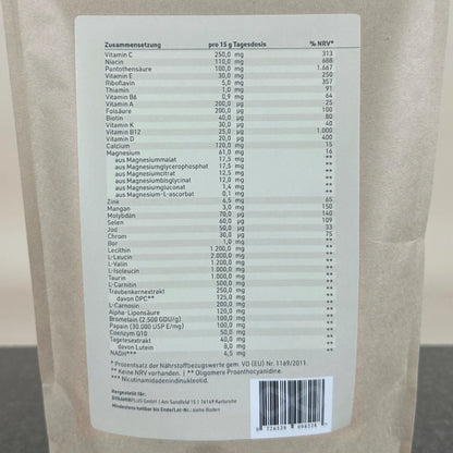 Inhaltsstoffe und -angaben von Basis Plus