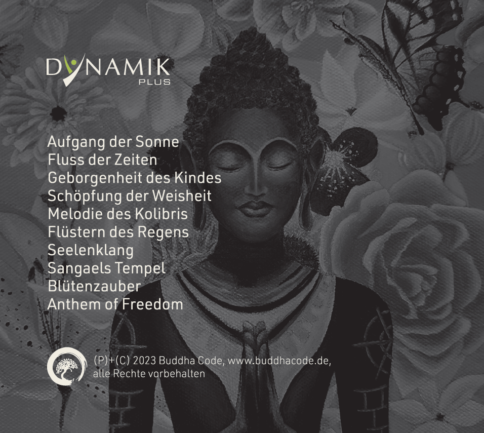 Balance CD Cover Rückseite mit Auflistung der Titel