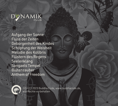 Balance CD Cover Rückseite mit Auflistung der Titel