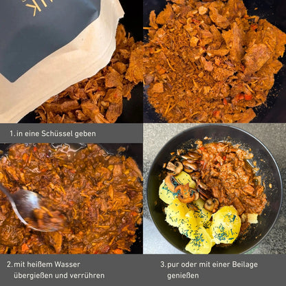 Jackfruit Gulasch - Gefriergetrocknet
