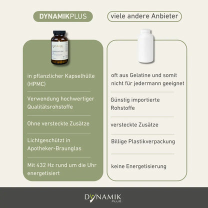 Gegenüberstellung von Magnesiumcitrat 750 und herkömmlichen Magnesium