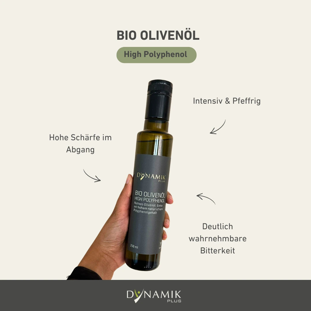 Eigenschaften Bio Olivenöl - High Polyphenol