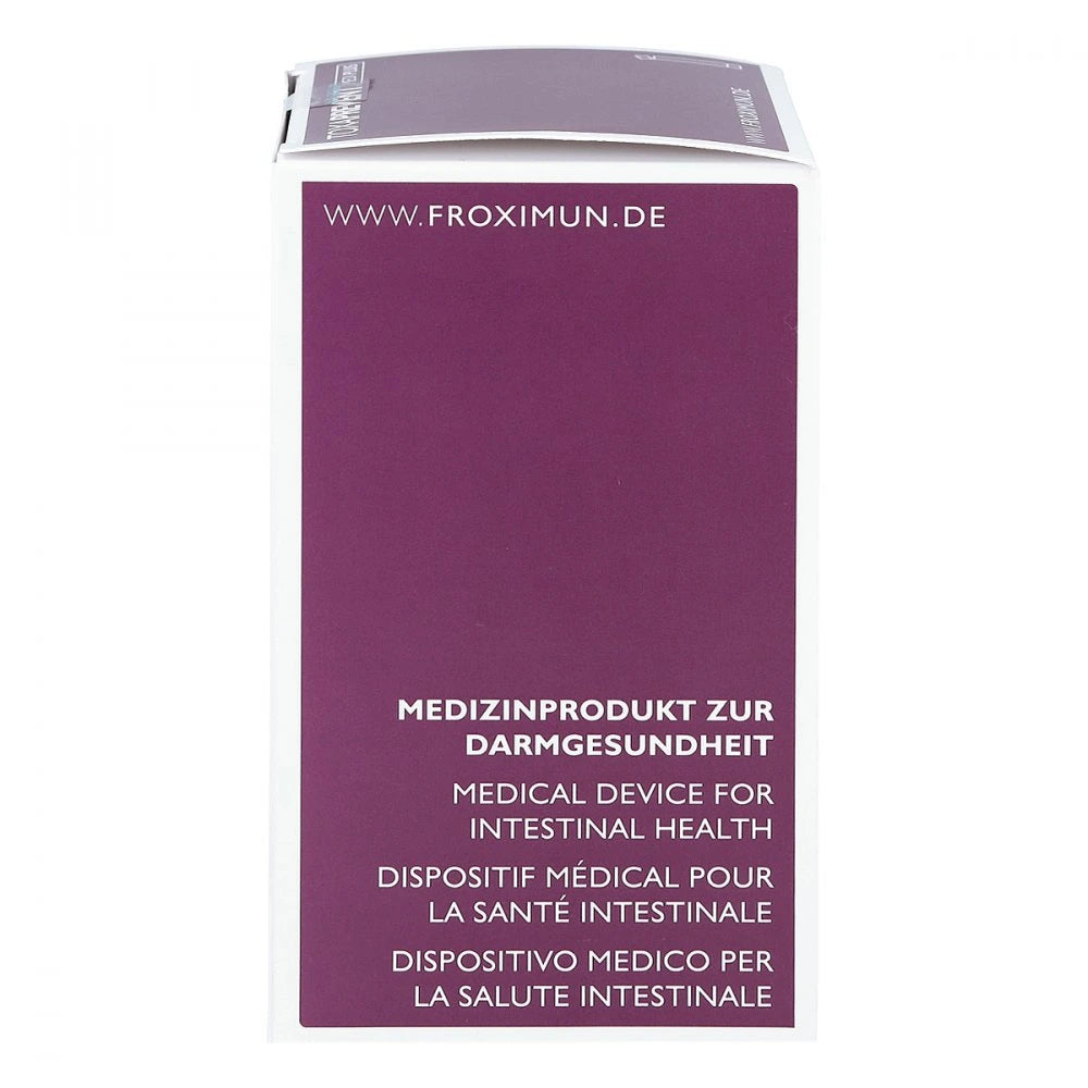 Seitliche Verpackungsaufnahme FROXIMUN Toxaprevent Medi Plus 