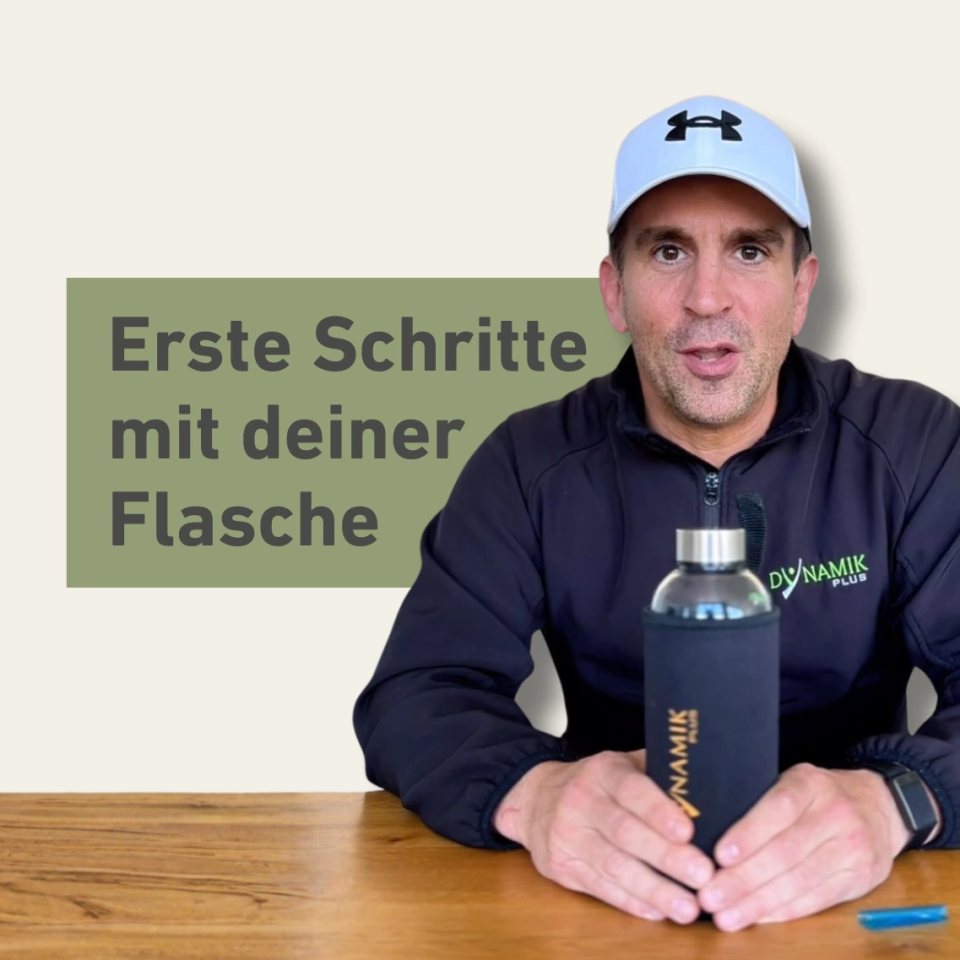 Glas Shaker Flasche Erklärvideo